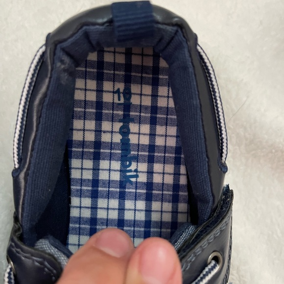 Toddler boy loafers 10 boat shoes - Picture 2 of 3